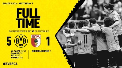 ​VIDEO Bundesliga: Borussia, victorie categorică (5-1 cu Augsburg)