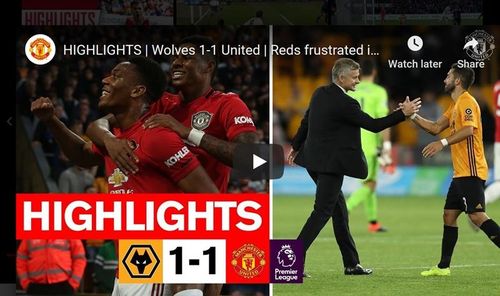 VIDEO Manchester United, remiză pe terenul lui Wolverhampton - Ruben Neves, golul zilei