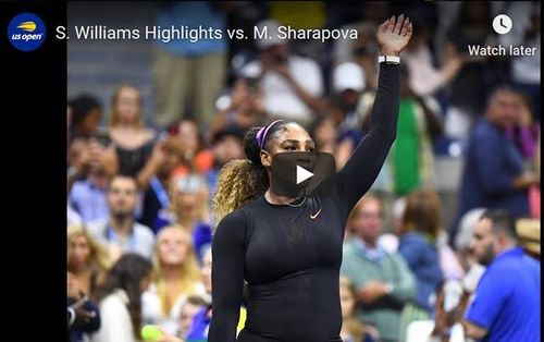 ​VIDEO Serena Williams, victorie în 59 de minute cu Maria Sharapova (6-1, 6-1) / Instrucție pe Arthur Ashe