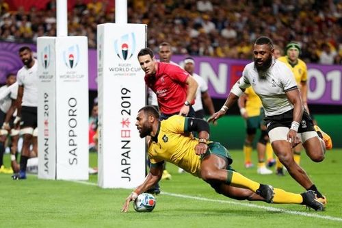 VIDEO CM Rugby: Australia, victorie în primul meci din Grupa D (39-21 vs Fiji)