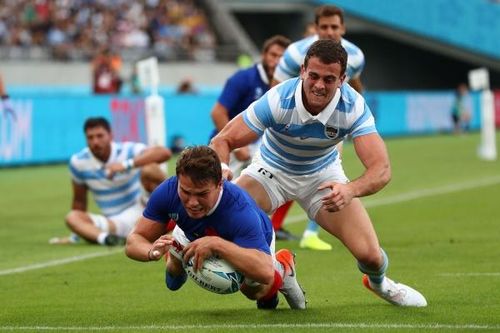 VIDEO CM Rugby: Franța a învins Argentina în Grupa C, scor 23-21