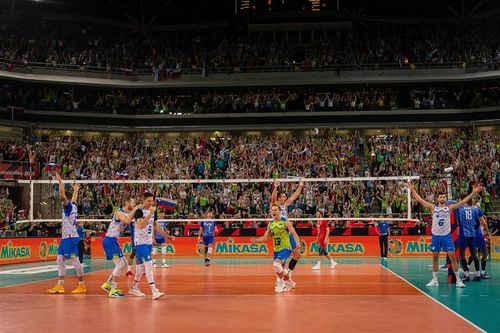 CE Volei masculin: Rusia, campioana en-titre, eliminată de Slovenia în sferturi