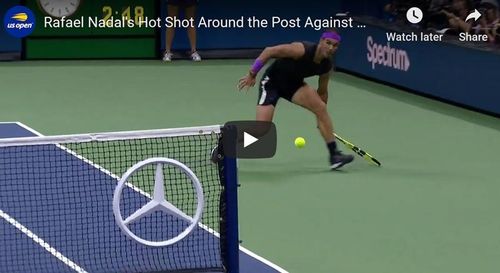 VIDEO Rafael Nadal și bijuteria de lovitură care l-a ridicat în picioare și pe Tiger Woods