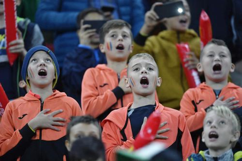 FRF răspunde criticilor cu privire la prezența copiilor pe Arena Națională: "Nu au fost aduși fără voia lor la stadion"