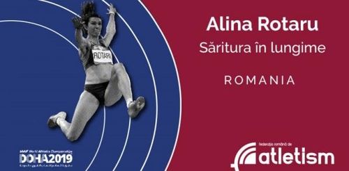 ​CM Atletism: Alina Rotaru, locul 6 în finală la săritura în lungime / România, fără medalie