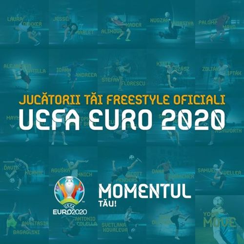 Ioana Andreea și Ștefan Florescu, reprezentanții României în echipa freestylerilor EURO 2020