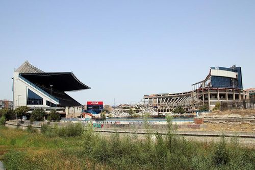 VIDEO Ce a mai rămas din legendara arenă Vicente Calderon