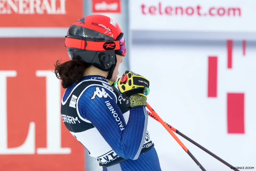 VIDEO Italianca Federica Brignone a câştigat slalomul uriaş de la Courchevel