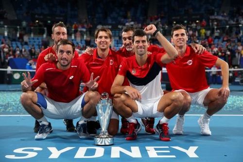 VIDEO Serbia a câștigat prima ediție a ATP Cup (2-1 vs Spania) / Djokovic și Troicki au adus punctul decisiv