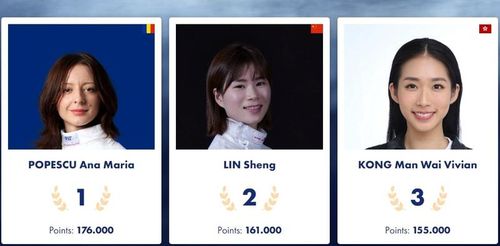 Ana Maria Popescu, noul lider mondial al probei de spadă