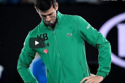 VIDEO Novak Djokovic, copleșit de emoții când a fost întrebat despre moartea lui Kobe Bryant - Cum a venit îmbrăcat sârbul la interviu