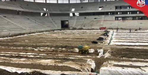 ​VIDEO Cum arată acum stadionul Steaua - Arena din Ghencea, tot mai aproape de forma finală