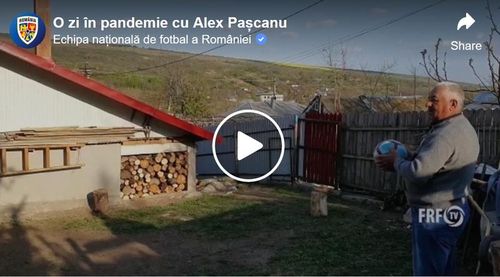 VIDEO Modul inedit în care se pregătește un component de bază al naționalei Under 21 a României