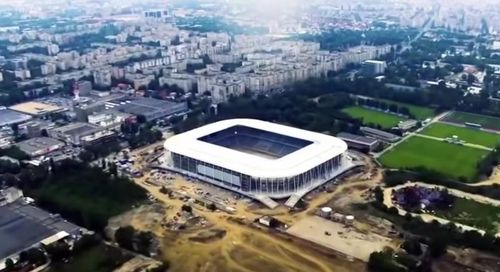 VIDEO O bijuterie de stadion - Arena din Ghencea, imagini spectaculoase