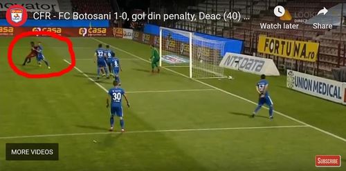 VIDEO A fost sau n-a fost? Penaltiul din care CFR-ul a trecut de FC Botoșani