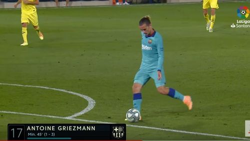 VIDEO Faza de PlayStation reușită de Barcelona la golul lui Griezmann (4-1 cu Villarreal)