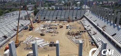 VIDEO Progrese vizibile - Cum arată în prezent arena din Giulești