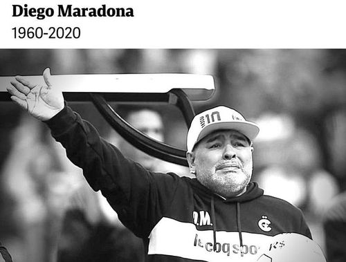 Cotidianul argentinian Clarin vine cu o informație teribilă: Diego Armando Maradona a murit