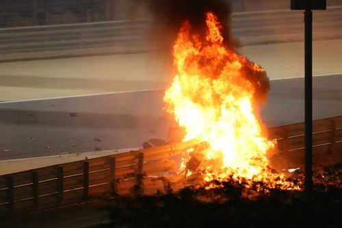 VIDEO Romain Grosjean, după incidentul din MP al Bahrainului: "Fără halo nu v-aş fi putut vorbi astăzi"