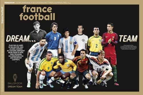 France Football: Cum arată cel mai bun 11 din toate timpurile - Atacul, format din Cristiano, Ronaldo și Messi