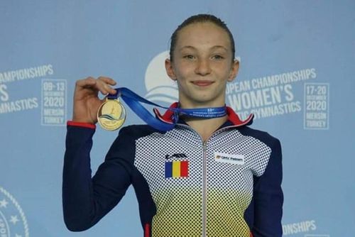 ​CE Gimnastică (f): Ana Bărbosu a câştigat toate cele patru medalii de aur în finalele pe aparate la junioare