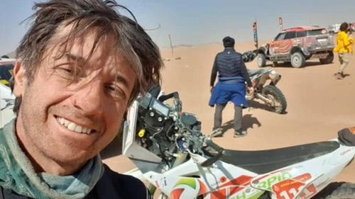 Raliul Dakar: Motociclistul Pierre Cherpin a murit după ce a suferit o căzătură