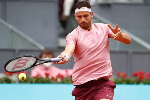 Roland Garros: Grigor Dimitrov, abandon în primul tur după ce a condus cu 6-2, 6-4, 5-1 (40-0)