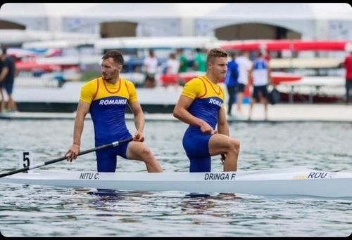 CE Kaiac-canoe U23: România, bronz în proba de canoe-2 pe 500 de metri