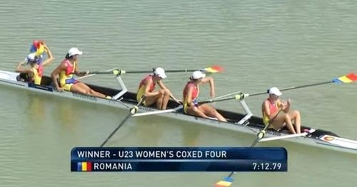 CM Canotaj U23: România, aur în proba feminină de patru rame plus unu