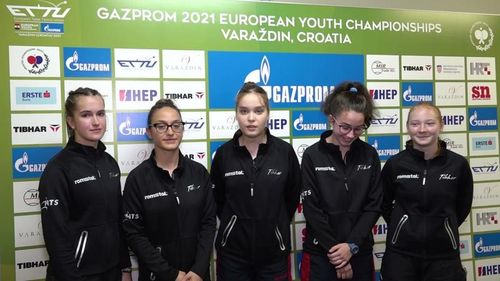 CE Tenis de masă U19: Calificare în semifinale pentru ambele echipe ale României