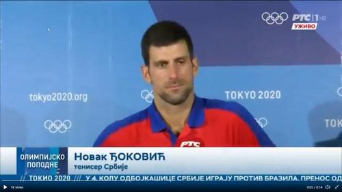 VIDEO Novak Djokovic, așa cum rar poate fi văzut - Sârbul, cu lacrimi în ochi, cel mai scurt interviu după ce a ratat Golden Slamul