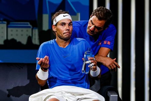 FOTO Rafael Nadal, propunerea momentului pentru Roger Federer