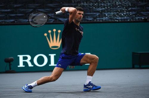 VIDEO Novak Djokovic a oferit faza zilei: Cum se bucură la finalul unui antrenament