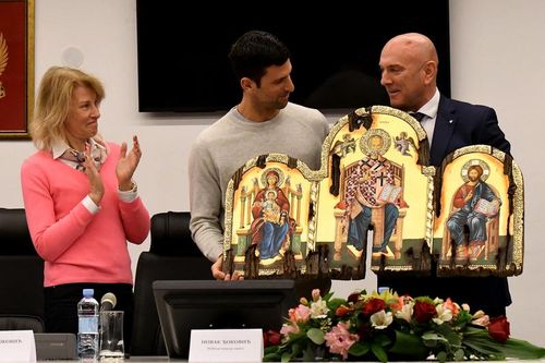 FOTO VIDEO Novak Djokovic, declarat cetățean de onoare la Budva (Muntenegru)