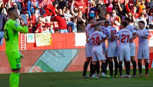 VIDEO Sevilla se apropie de liderul Real Madrid / Rafa Mir, execuție spectaculoasă (1-0 vs Getafe)