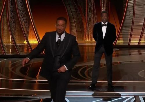 FOTO Gluma zilei în tenis după ce Will Smith l-a pălmuit pe Chris Rock la premiile Oscar 2022