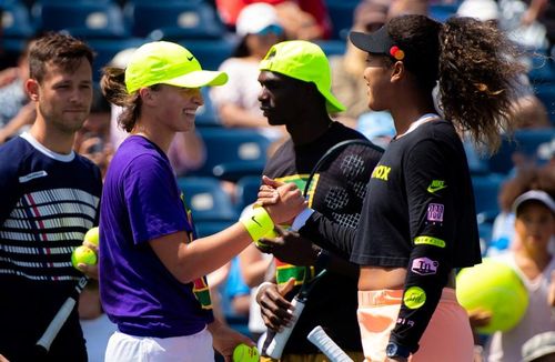 VIDEO Iga Swiatek, duel cu Naomi Osaka pentru trofeul de la WTA Miami