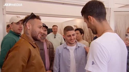 VIDEO Novak Djokovic, întâlnire cu Neymar și Marco Verratti - Cum s-au distrat cei trei la Monte Carlo