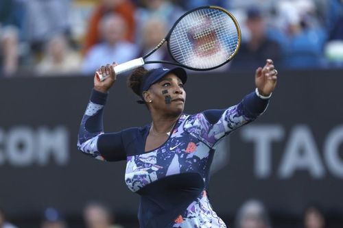 FOTO VIDEO Serena Williams a revenit pe teren - Calificare în sferturile probei de dublu de la WTA Eastbourne
