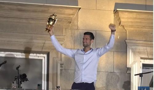 VIDEO Cum a fost primit Novak Djokovic la întoarcerea în Serbia după câștigarea Wimbledon 2022