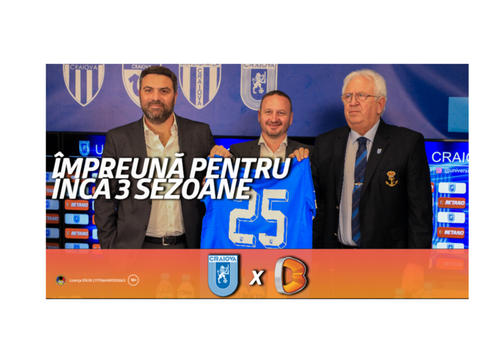 [P] Betano x Universitatea Craiova – povestea continuă