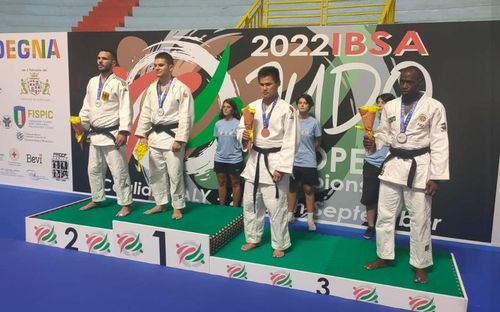 Alexandru Bologa, campion european în proba de judo pentru nevăzători