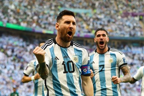 Reacția lui Lionel Messi după victoria Argentinei cu Mexic de la CM 2022 din Qatar