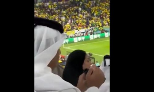 Digisport: Cel mai inventiv fan de la Cupa Mondială a ”creat” un nou monitor VAR și a devenit viral: 35 de milioane de vizualizări