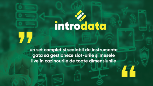 [P] INTRODATA - sistemul de monitorizare și management. Viitorul în industria de jocuri de noroc din România