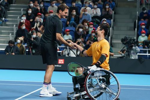 A câștigat 50 de titluri de Grand Slam în scaun cu rotile, iar la 38 de ani și-a anunțat retragerea din tenis