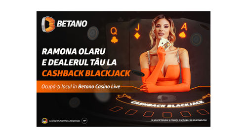 [P] Ramona Olaru e dealerul tău de distracție și de cadouri în Betano Casino Live!