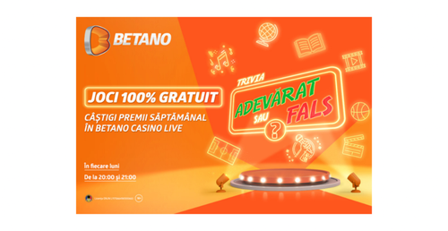 [P] “Trivia Adevărat sau Fals”, un nou format, doar în Casino Live!