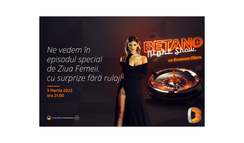 [P] Betano Night Show revine cu un episod special de Ziua Femeii!