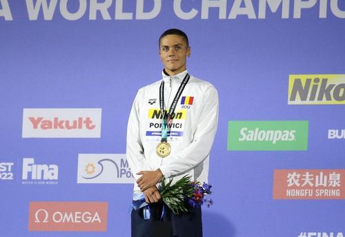 O medalie de aur cucerită de David Popovici la Mondiale a fost topită - În ce va fi transformată